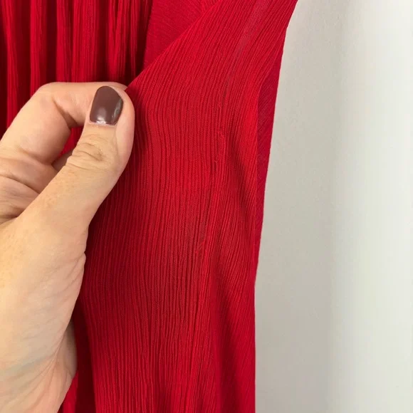 Shona Joy Lonie Long Sleeve Mini Dress in Scarlett Size 8 - Picture 6 of 15